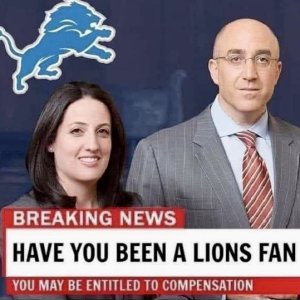 Lions fan